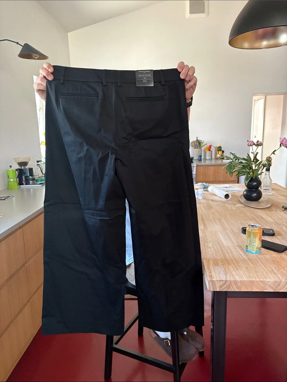 Banana Republic Wide Leg Pants - Black - Picture 5 of 5